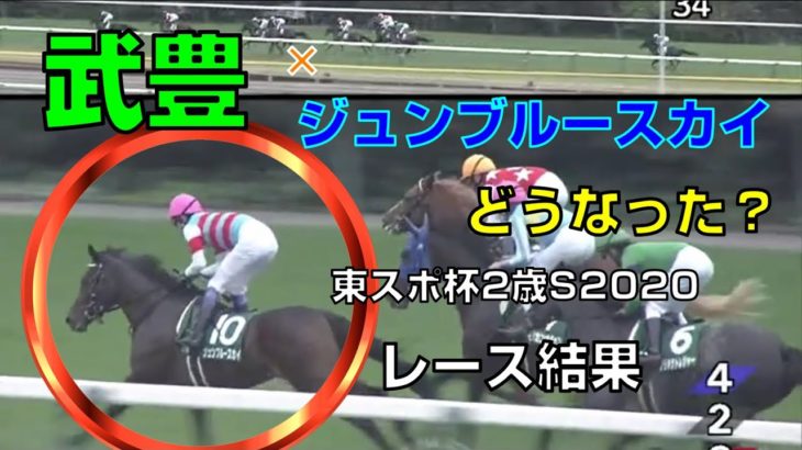 【競馬】東京スポーツ杯２歳ステークス：レース結果（武豊騎手はジュンブルースカイに騎乗）1番人気はダノンザキッド