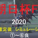 【競馬予想2020】第72回朝日杯FS（GⅠ）。シミュレーション枠順確定後6パターン（①～⑥良）【WP9】20201218