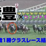 【競馬】ヴェントボニート×武豊：初コンビ3歳1勝クラスレース結果