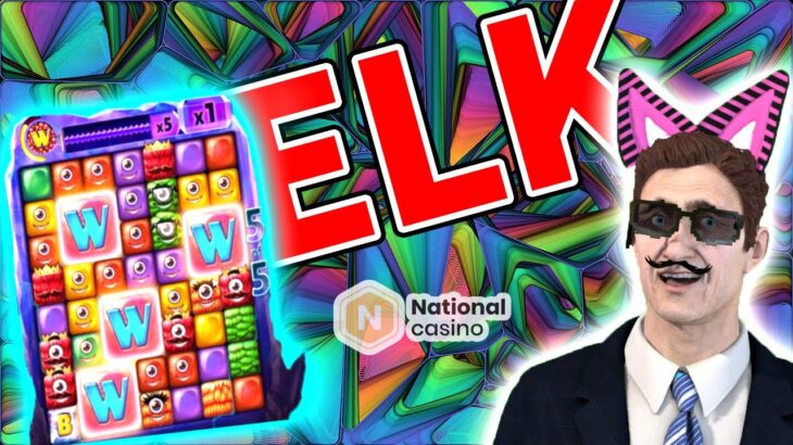 【オンラインカジノ】ELKのBUY！まずルールが良く分からんけど悪くはない！【ナショナルカジノ】