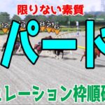 レパードステークス2021 枠順確定後シミュレーション 【競馬予想】