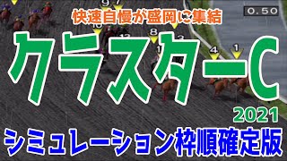 クラスターカップ2021 枠順確定後シミュレーション【競馬予想】地方競馬