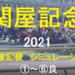 【競馬予想2021】関屋記念（GⅢ）シミュレーション枠順確定後6パターン（①～⑥良）【WP9】20210813