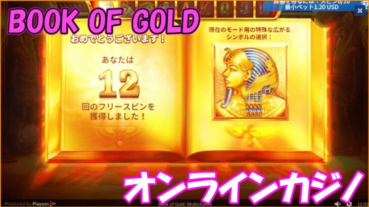Book of GOLD【オンラインカジノ】