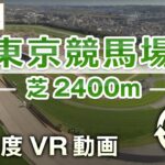 【8K/360度VR動画】東京競馬場 芝2400m  | JRA公式