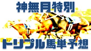 夕焼け特別・神無月特別・秋風特別【2022年10月18日浦和競馬トリプル馬単予想】