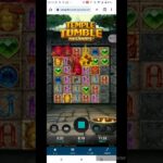 TEMPLE TUMBLE 100回転チャレンジ オンラインカジノ