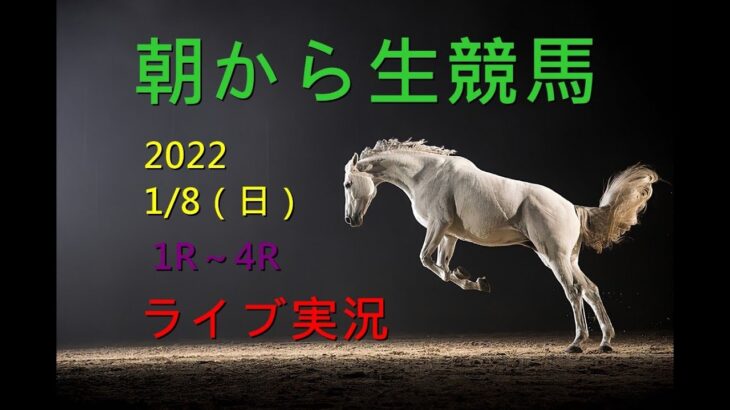 【中央競馬】 朝から生競馬　ライブ配信　（中山→中京）Horse Racing Commentary