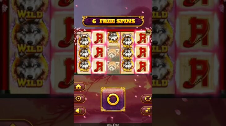 2023年4月17日 オンラインカジノ casino     Wolf Fang: Sakura FortuneSpinomenal