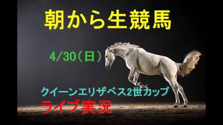 【地方競馬】　クイーンエリザベス2世カップ　朝から生競馬　ライブ配信　（新潟→東京→京都）Horse Racing Commentary