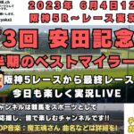 2023年6月4日 第73回 安田記念 G1 他阪神5レースからレース実況ライブ